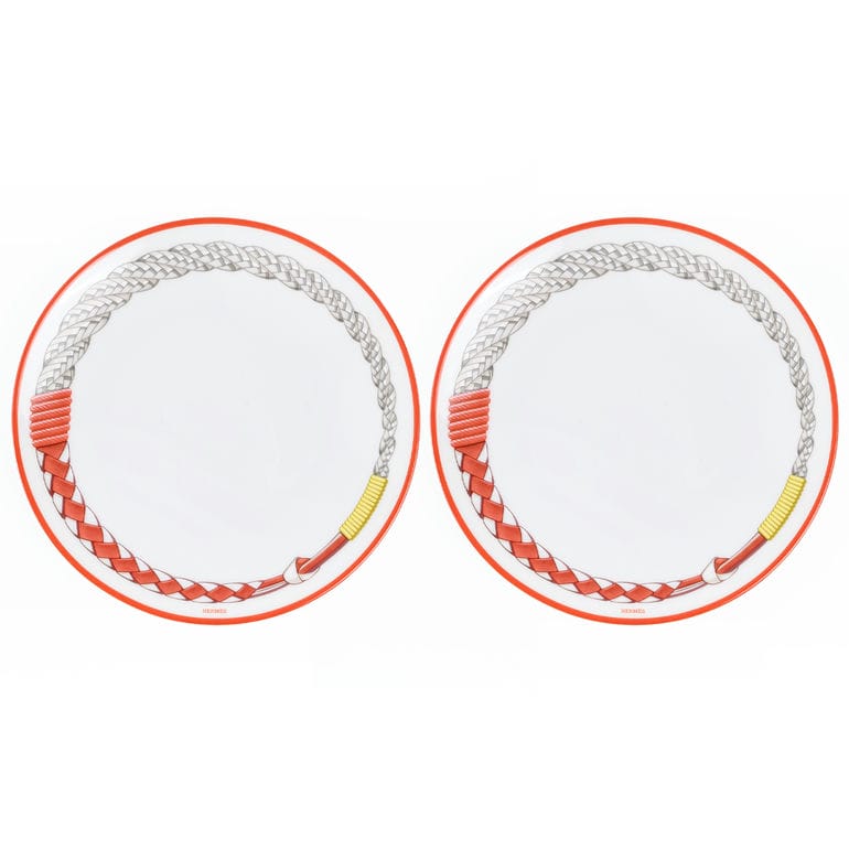 エルメス HERMES パンプレート 14cm ペア トレサージュ エケストル