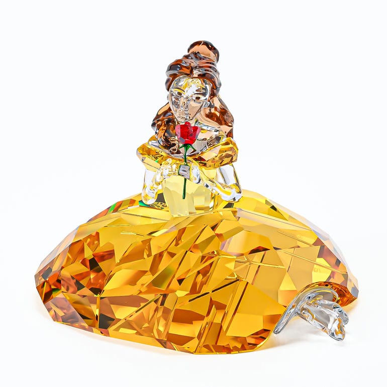 スワロフスキー SWAROVSKI クリスタルフィギュア フィギュリン Disney ディズニー Beauty And The Beast 美女と野獣 Belle ベル 5715975 インテリア オブジェ 置物<br>【スペシャルラッピング660円(別売り)】