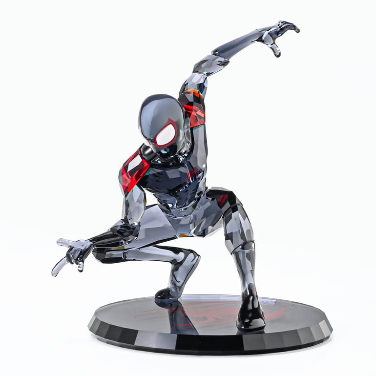 スワロフスキー SWAROVSKI クリスタルフィギュア フィギュリン Marvel マーベル Miles Morales マイルズ モラレス 5730586 インテリア オブジェ 置物<br>【スペシャルラッピング660円(別売り)】