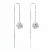 スワロフスキー SWAROVSKI ピアス Dextera フープピアス クリア