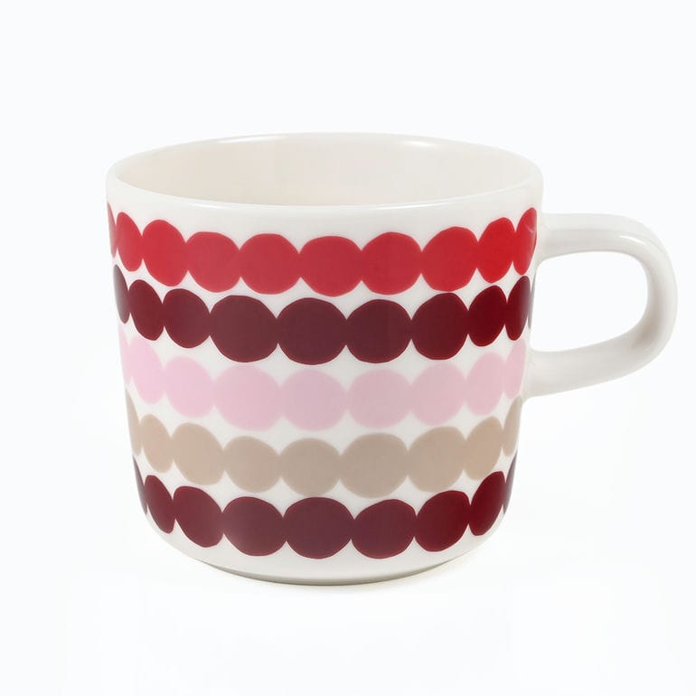 マリメッコ marimekko マグカップ コーヒーカップ 200ml 2025秋新作 ラシィマット ダークレッド マルチカラー 75141 075141 133 洋食器 テーブルウェア 北欧食器 北欧デザイン<br>【スペシャルラッピング660円(別売り)】