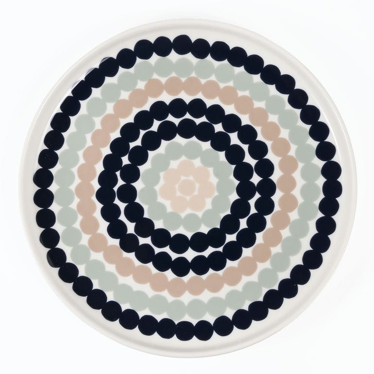 マリメッコ marimekko プレート 20cm 2025秋新作 シイルトラプータルハ セージ 75130 075130 161 大皿 洋食器 テーブルウェア 北欧食器 北欧デザイン<br>【スペシャルラッピング660円(別売り)】