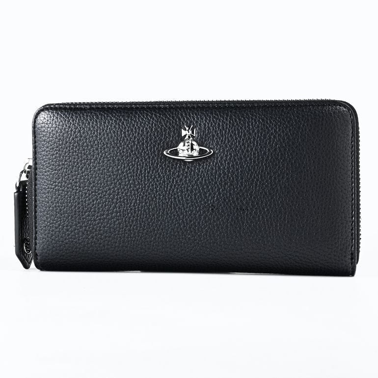ヴィヴィアンウエストウッド Vivienne Westwood 長財布 ラウンドファスナー 小銭入れ付き ウォレット クラシック レディース ブラック 5106005BW S000D N403<br>【スペシャルラッピング660円(別売り)】