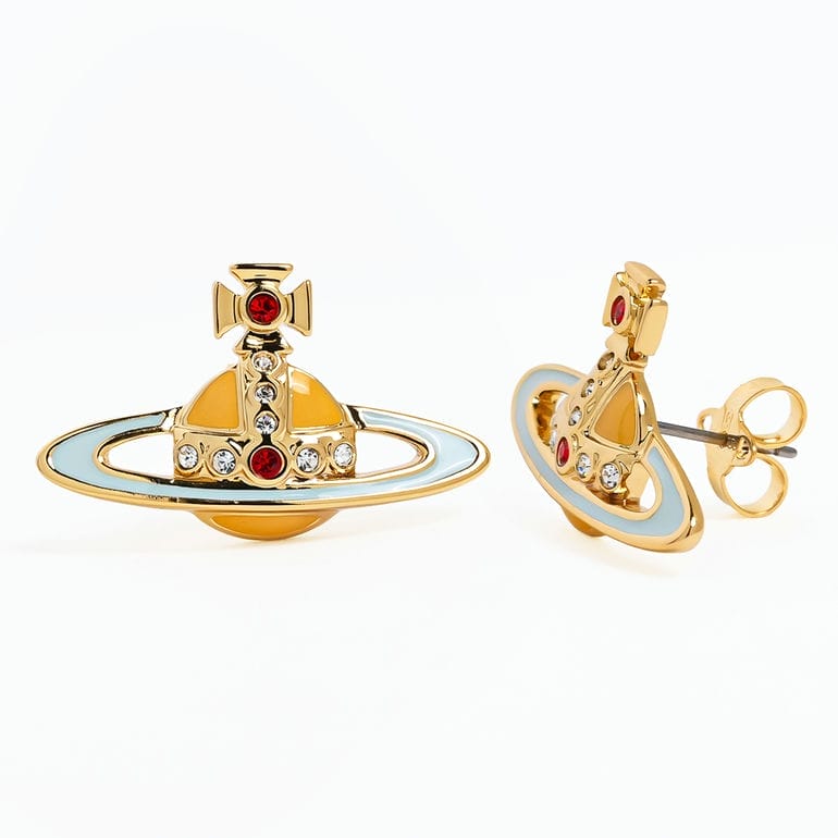 ヴィヴィアンウエストウッド Vivienne Westwood ピアス スモール ネオ バスレリーフ イヤリング レディース ゴールド 62010039 02R982 R982 GOLD ジュエリー<br>【スペシャルラッピング660円(別売り)】