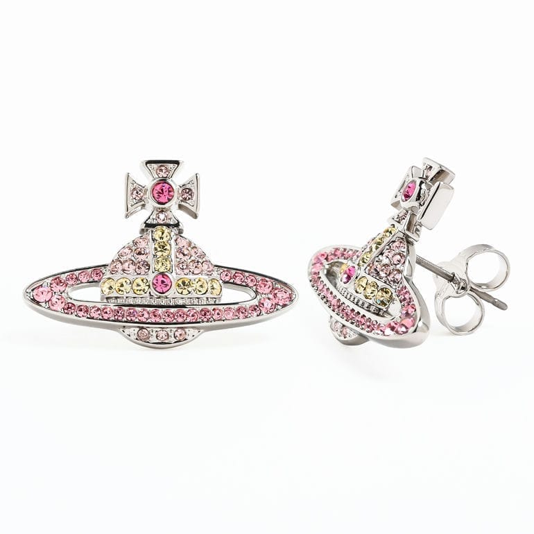 ヴィヴィアンウエストウッド Vivienne Westwood ピアス KIKA イヤリング ヴィンテージ ローズ レディース ピンク 62010069 02P709 P709 VINTAGE ROSE ジュエリー<br>【スペシャルラッピング660円(別売り)】