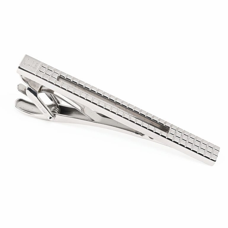 ダンヒル dunhill ネクタイピン タイピン タイバー タイクリップ ホブネイル カットアウト メンズ シルバー DU25FYS8104040<br>【スペシャルラッピング660円(別売り)】