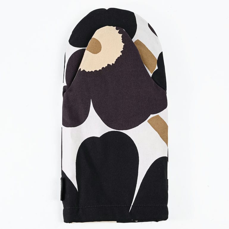 マリメッコ marimekko ミトン 鍋つかみ ピエ二 ウニッコ ホワイト ダークグレー ベージュ 75551 075551 819 北欧雑貨 北欧デザイン ネコポス限定 送料無料