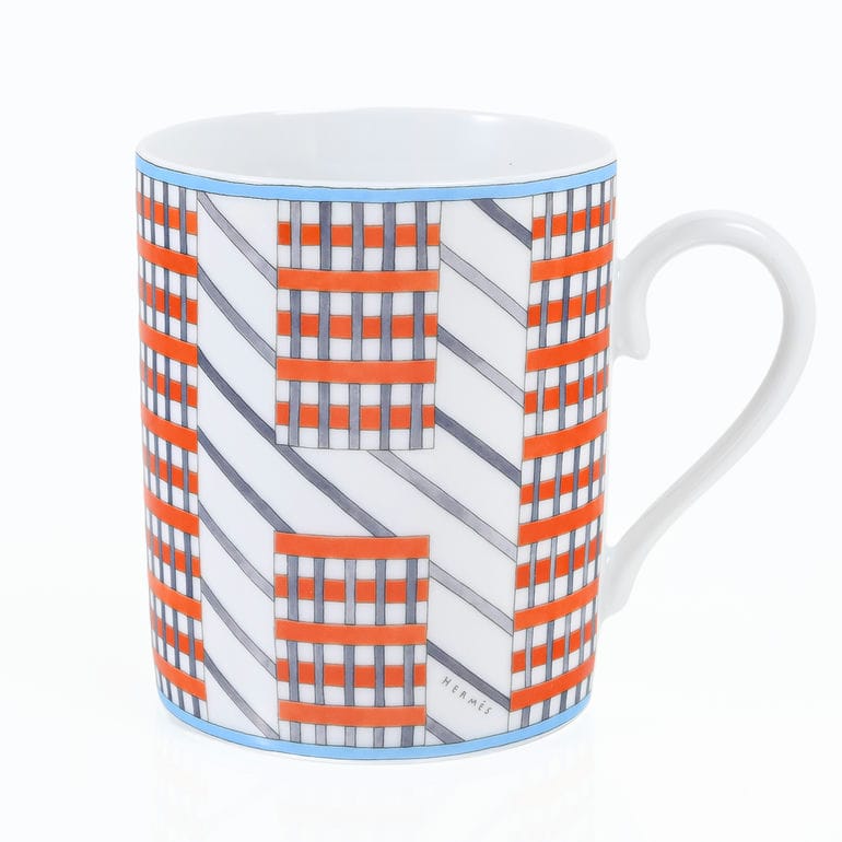 エルメス HERMES マグカップ 300ml HIDDEN ヒドゥン H NO1 オレンジ マルチカラー 67031P P067031P 067031P 洋食器 高級<br> 【スペシャルラッピング660円(別売り)】