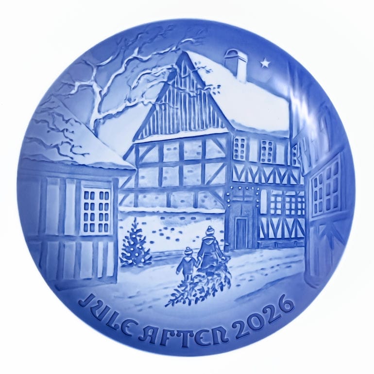 ロイヤルコペンハーゲン ROYAL COPENHAGEN クリスマスプレート ビング