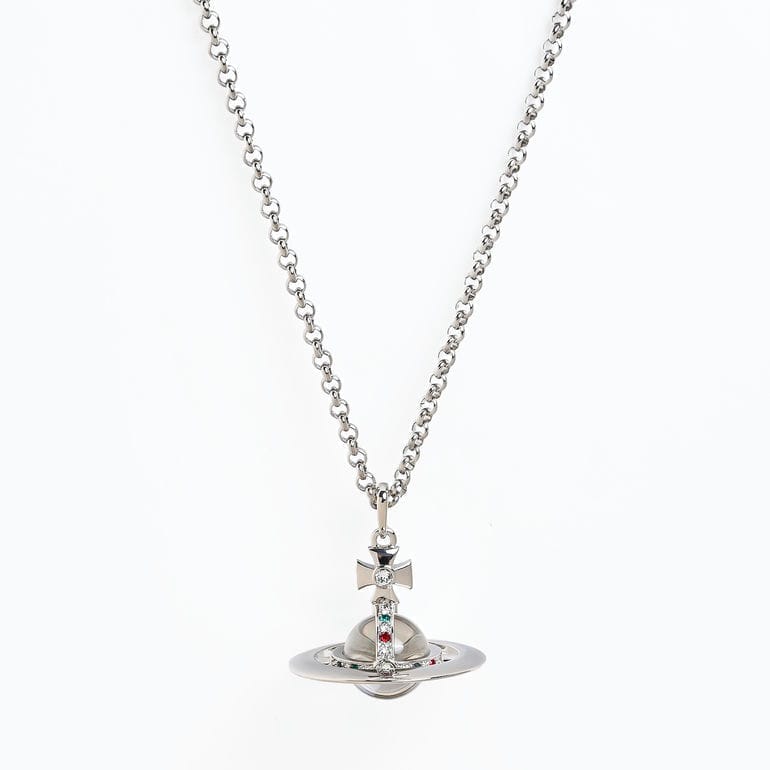 ヴィヴィアンウエストウッド Vivienne Westwood ネックレス ペンダント NEW SMALL ORB スモール オーブ レディース シルバー 6302009602P019 ジュエリー<br>【スペシャルラッピング660円(別売り)】