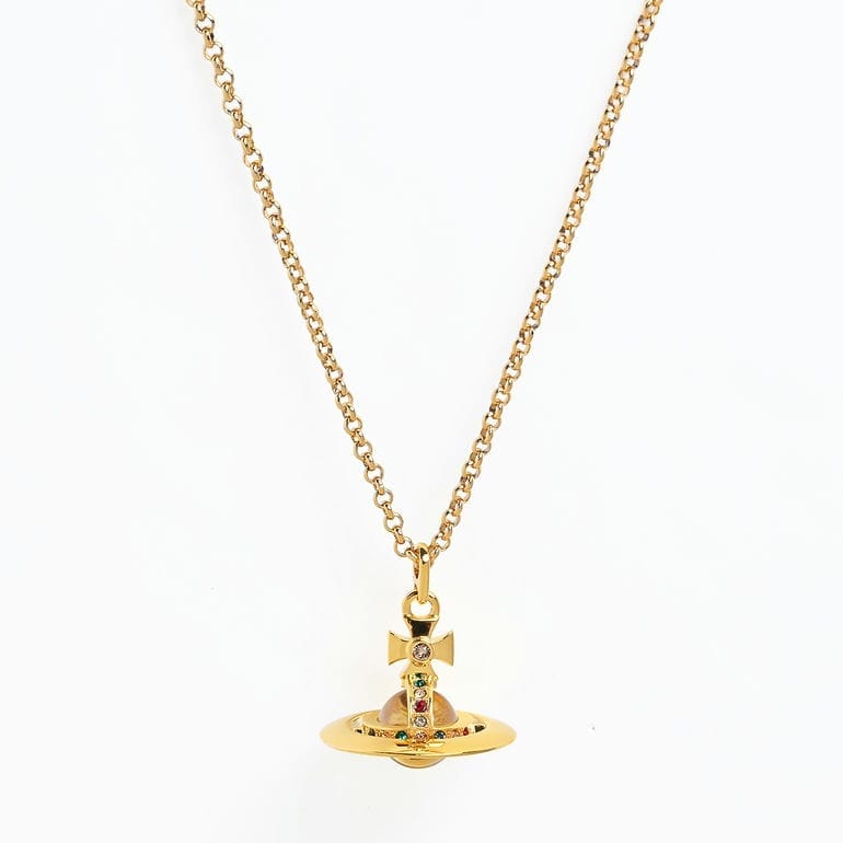 ヴィヴィアンウエストウッド Vivienne Westwood ネックレス ペンダント TINY ORB オーブ レディース ゴールド 6302009702R001 ジュエリー<br>【スペシャルラッピング660円(別売り)】