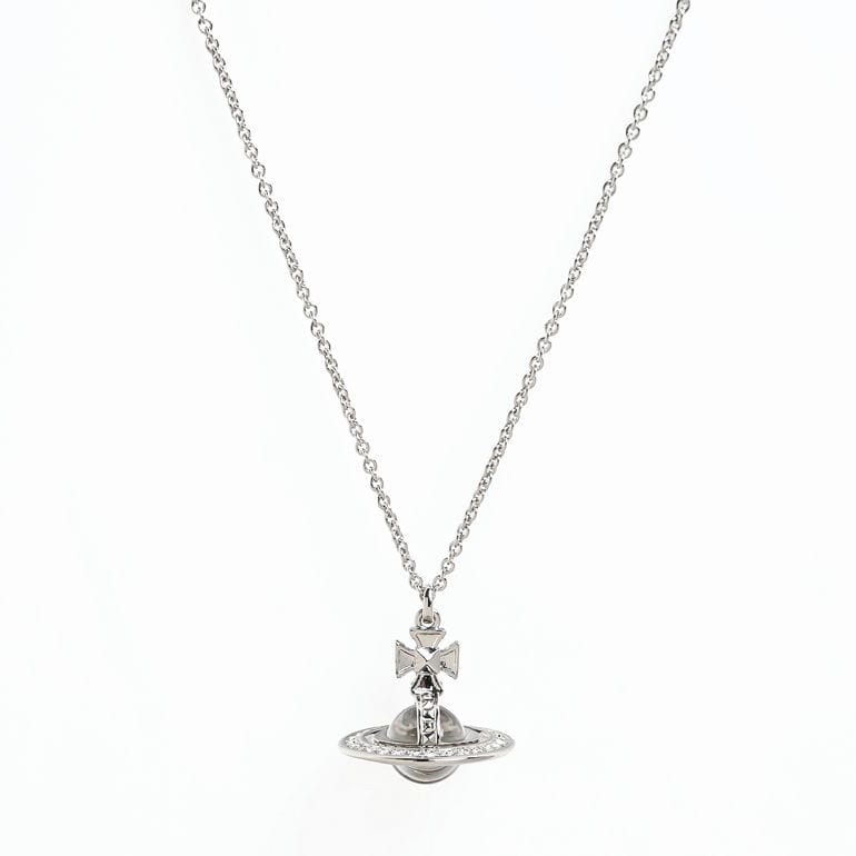 ヴィヴィアンウエストウッド Vivienne Westwood ネックレス ペンダント NEW SMALL ORB スモール オーブ レディース シルバー 6302011302P116 ジュエリー<br>【スペシャルラッピング660円(別売り)】
