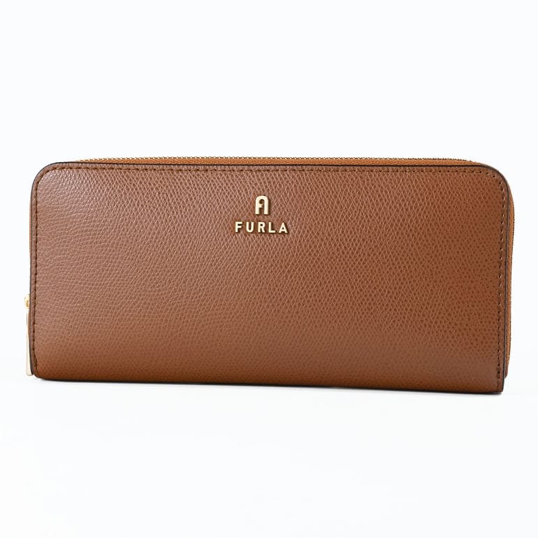 フルラ FURLA 長財布 小銭入れ付き ラウンドファスナー CAMELIA
