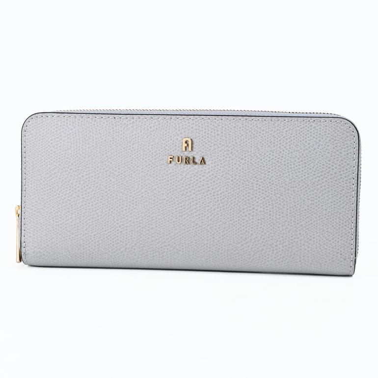 フルラ FURLA 長財布 小銭入れ付き ラウンドファスナー CAMELIA カメリア ジップアラウンド ウォレット レディース ライトグレー WP00313 ARE000 4351S 純正紙袋・リボン付属 【スペシャルラッピング660円(別売り)】