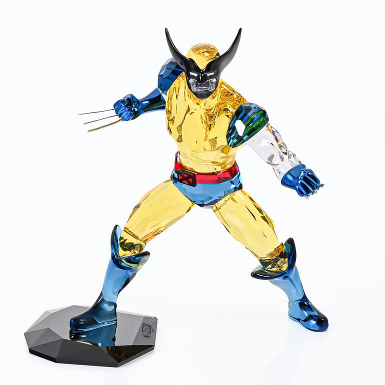 スワロフスキー SWAROVSKI クリスタルフィギュア フィギュリン MARVEL マーベル X-Men Wolverine ウルヴァリン 5732533 インテリア オブジェ 置物<br>【スペシャルラッピング1100円(別売り)】