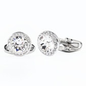 スワロフスキー SWAROVSKI カフス メンズ カフリンクス カフスボタン