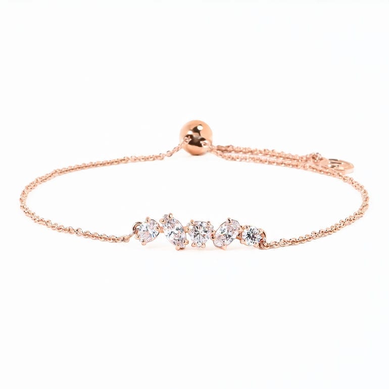 スワロフスキー SWAROVSKI ブレスレット Mesmera バングル クリア 18Kローズゴールド レディース 5764801 ジュエリー アクセサリー<br>【スペシャルラッピング660円(別売り)】