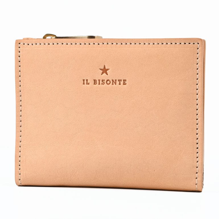 イルビゾンテ IL BISONTE コインケース 小銭入れ カードケース メンズ レディース ナチュラル ヌメ SSW026PV0001NA113 ミニウォレット 財布<br>【スペシャルラッピング660円(別売り)】