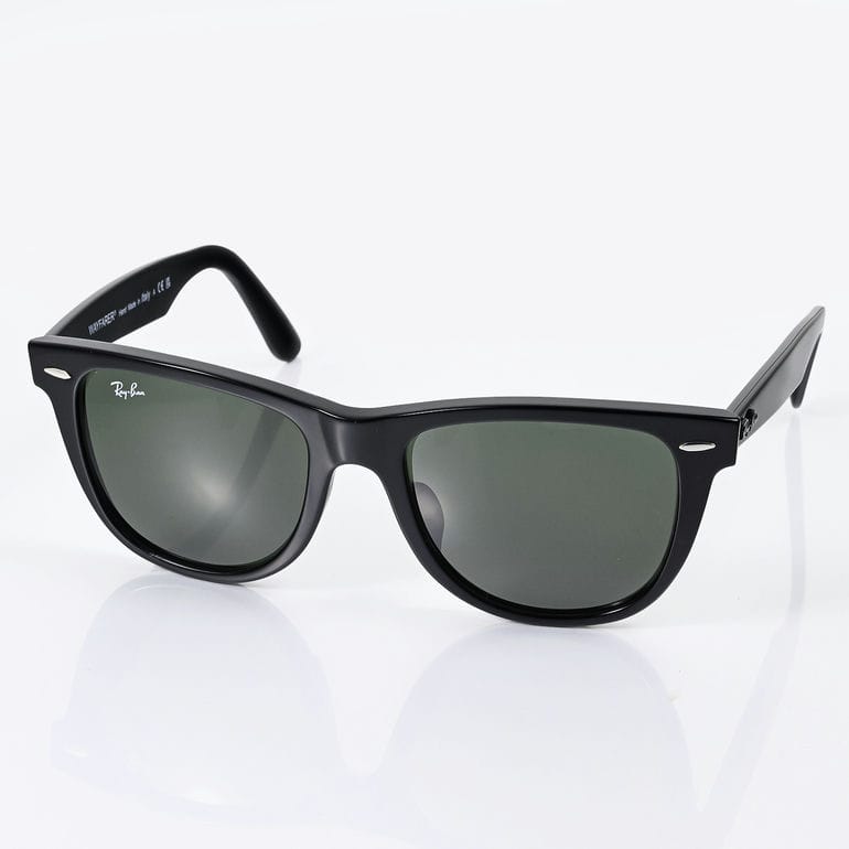 レイバン Ray-Ban サングラス 国内正規品 オリジナル ウェイファーラー 54サイズ ローブリッジフィット アジアンフィット ウェリントン スクエア型 男女兼用 メンズ レディース グリーン RB2140F 901 54 18 150 3N<br>【スペシャルラッピング660円(別売り)】