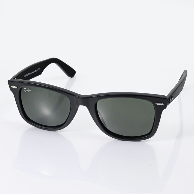 レイバン Ray-Ban サングラス 国内正規品 オリジナル ウェイファーラー 52サイズ ローブリッジフィット アジアンフィット ウェリントン スクエア型 男女兼用 メンズ レディース グリーン RB2140F 901S 52 22 150 3N<br>【スペシャルラッピング660円(別売り)】