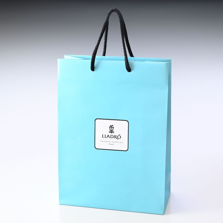 【袋のみの購入不可】リヤドロ 純正紙袋 Mサイズ 有料 ※必ずリヤドロ商品と一緒にご購入ください 袋のみの購入はキャンセルさせていただきます。