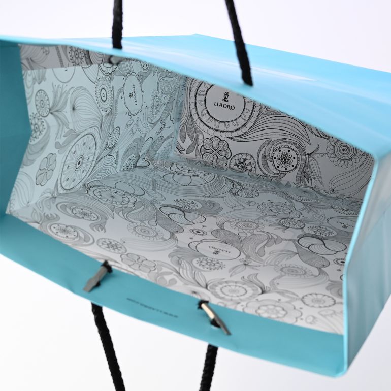 【袋のみの購入不可】リヤドロ 純正紙袋 Mサイズ 有料 ※必ずリヤドロ商品と一緒にご購入ください 袋のみの購入はキャンセルさせていただきます。