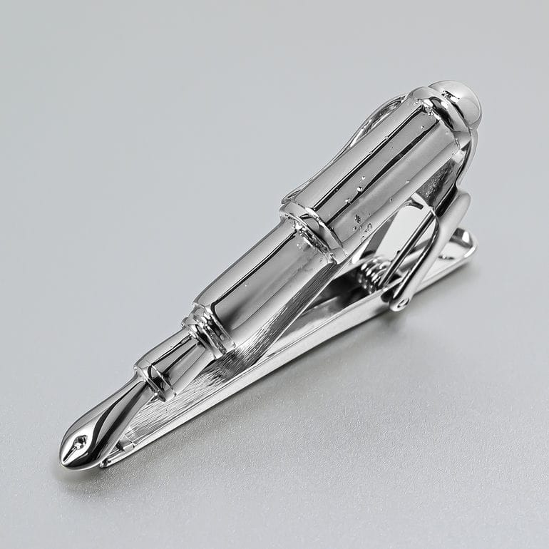 【名入れ無料】【スペシャルラッピング付き】【純正紙袋付き】モンアート MONART ネクタイピン 全10種 23種類から選べるスペシャルラッピング メンズ タイピン タイバー タイクリップ Made in Italy 正規代理店