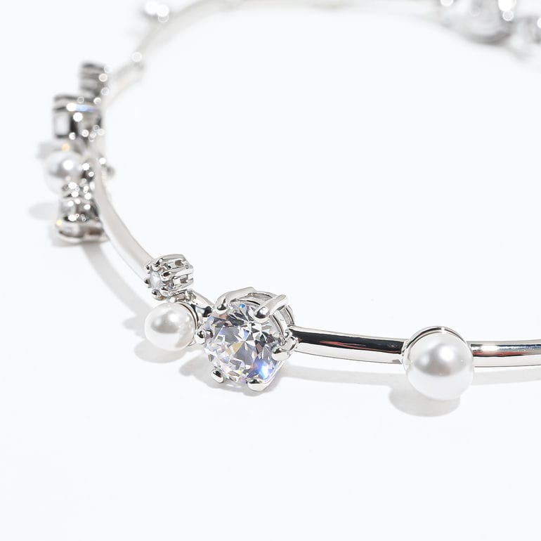 関税送料込/スワロフスキー コンステラ ブレスレット/シルバー スワロフスキー SWAROVSKI ブレスレット Constella Tennis