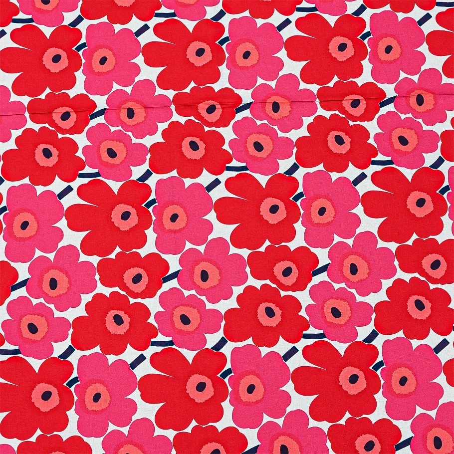 マリメッコ marimekko 生地 切売り 切り売り 50cmから注文可能（10cm単位）ミニウニッコ Mini Unikko 幅147cm ブランド 布 北欧雑貨 北欧デザイン おしゃれ かわいい ファブリック 手芸 ネコポス限定 送料無料