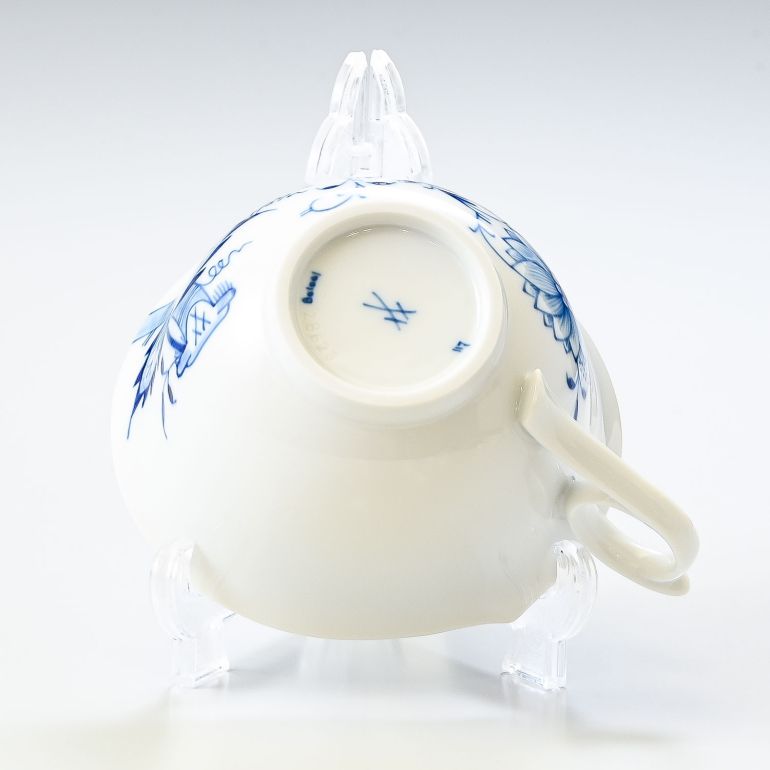 マイセン 2客セット ブルーオニオン ティーカップ＆ソーサー スタイル 170cc Meissen 801001-28633-1 洋食器 【ドイツ本国のBOX・ドイツ本国の紙袋別売り】 カップアンドソーサー 【スペシャルラッピング1100円(別売り)】