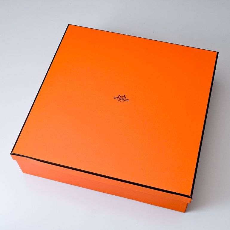 エルメス HERMES モザイク ヴァンキャトル プラチナ ラウンド ディープ