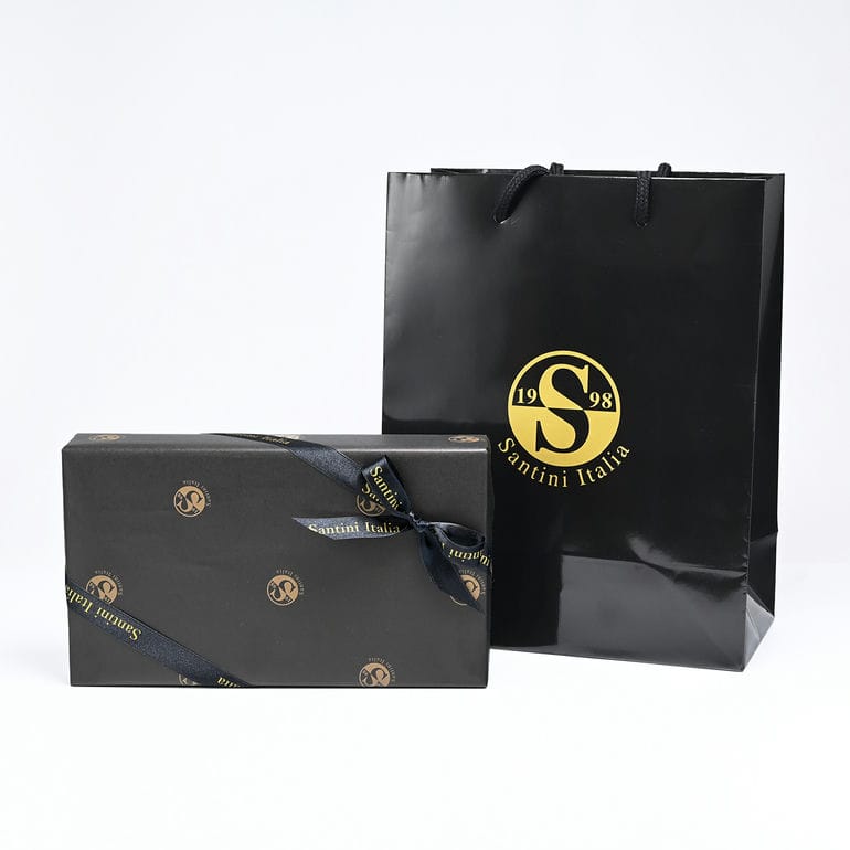 【純正紙袋・純正ラッピング・純正リボン付】 サンティーニ SANTINI 万年筆 オペラマーブル ブラック×ゴールド 日本未発売 世界限定30本 筆記具 高級 MADE IN ITALY サンティニ