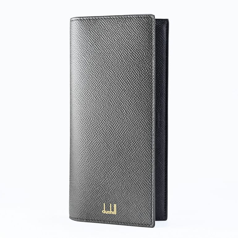 【名入れ可有料】ダンヒル dunhill 長財布 小銭入れ付 カドガン レザー メンズ オリーブグレー DU24R2100AP345 ウォレット 英国 <br>【スペシャルラッピング660円(別売り)】