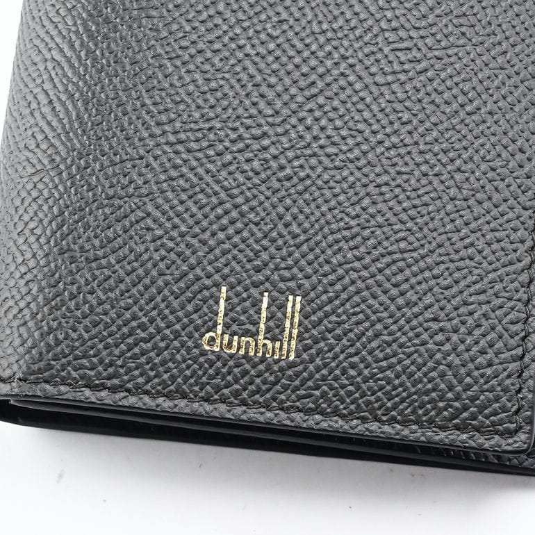 dunhill　長財布　ロゴ総柄　PVC　レザー　Granite　グレー dunhill 長財布 ロゴ総柄 PVC レザー Granite グレー dunhill 長