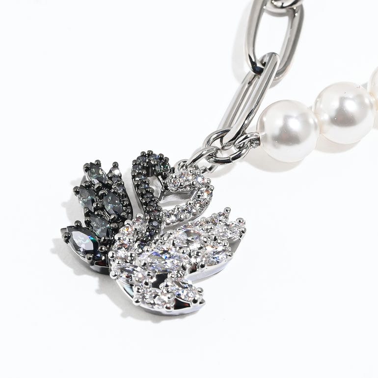 スワロフスキー SWAROVSKI ブレスレット Swan スワン クリスタルパール