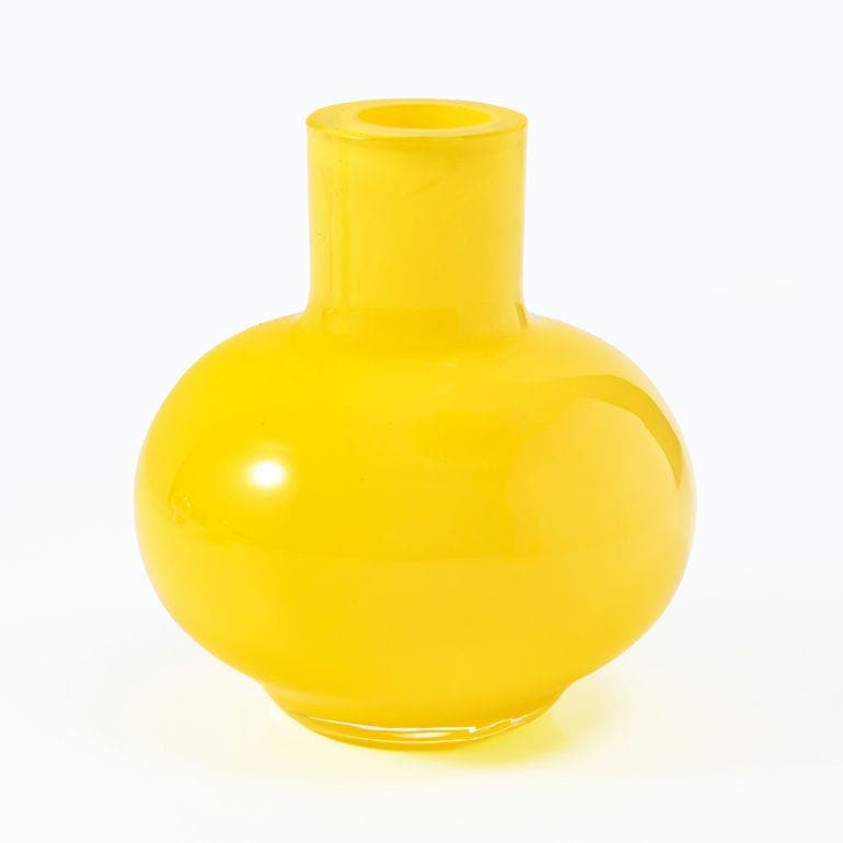 マリメッコ　新品　Mini ベース 3個セット マリメッコ marimekko ベース ミニ 花瓶 3個セット イエロー