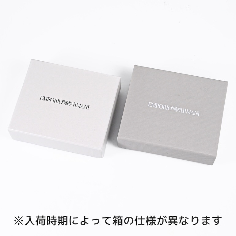 【名入れ可有料】エンポリオ アルマーニ EMPORIO ARMANI 二つ折り財布 小銭入れ付き イーグルロゴ メンズ ブラック EM001741 AF14774 UC001 ウォレット レザー【スペシャルラッピング660円(別売り)】