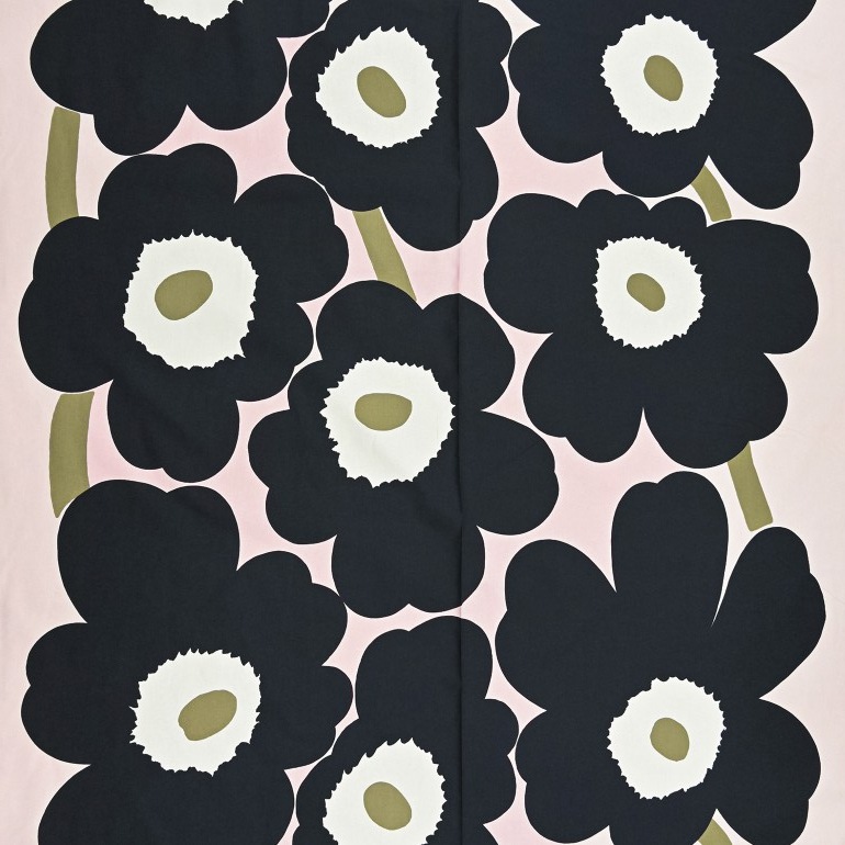 マリメッコ marimekko 生地 切売り 切り売り 50cmから注文可能（10cm単位）ウニッコ Unikko 幅147cm ブランド 布 北欧雑貨 北欧デザイン おしゃれ かわいい ファブリック 手芸 ネコポス限定 送料無料