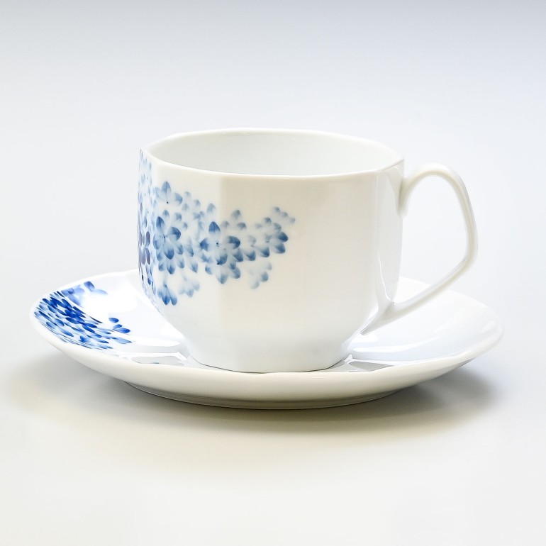 ロイヤルコペンハーゲン ブロムスト ライラック ティーカップ&ソーサー 220ml 1025331(2902064) 北欧食器 洋食器 ROYAL COPENHAGEN カップアンドソーサー 【スペシャルラッピング660円(別売り)】