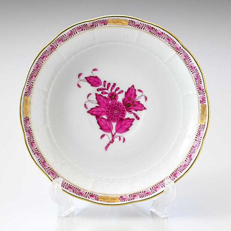 テーブ ホーム＆キッチン Herend Hungary ヘレンド 手描きプレート ア