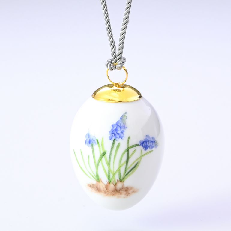 ロイヤルコペンハーゲン 2023年 イースターエッグ オーナメント レープヒヤシンス(ムスカリ) 1252082(1066072) インテリア オブジェ 置物 北欧食器 洋食器 ROYAL COPENHAGEN【スペシャルラッピング660円(別売り)】