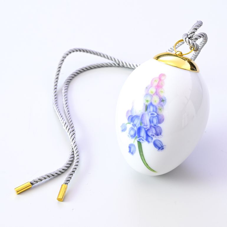 ロイヤルコペンハーゲン 2023年 イースターエッグ オーナメント レープヒヤシンス(ムスカリ) 1252082(1066072) インテリア オブジェ 置物 北欧食器 洋食器 ROYAL COPENHAGEN【スペシャルラッピング660円(別売り)】