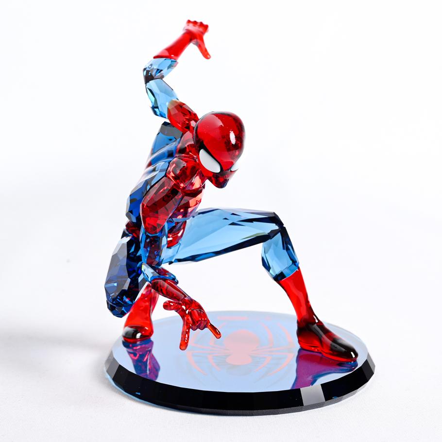 スワロフスキー SWAROVSKI クリスタルフィギュア スパイダーマン 