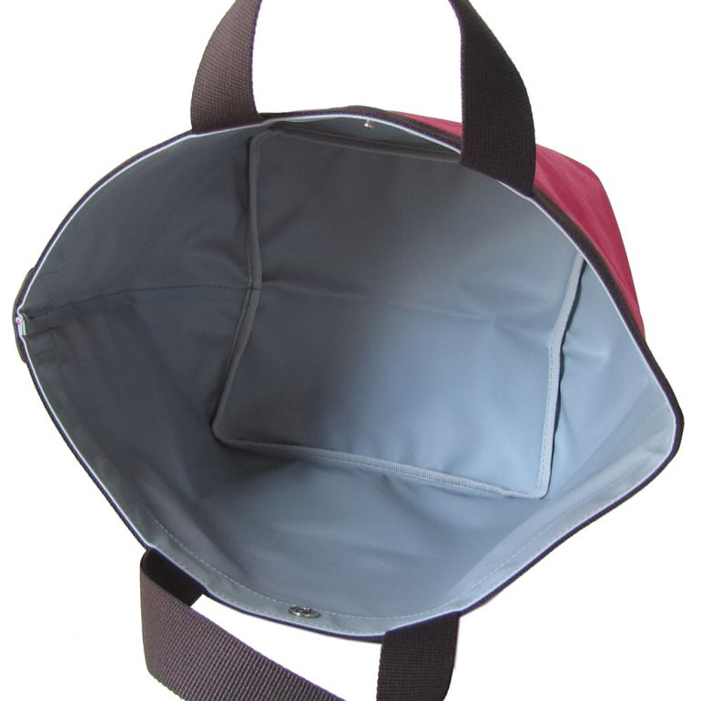 エルベシャプリエ トートバッグ レディース 舟形 M コーデュラナイロン フューシャ 707C 54F