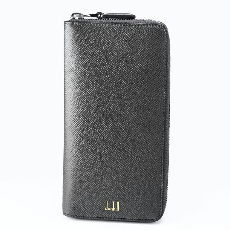 ダンヒル dunhill 長財布 ラウンドファスナー 小銭入れ付 カドガン レザー メンズ オリーブグレー DU24R2180AP345 ウォレット 英国 <br>【スペシャルラッピング660円(別売り)】