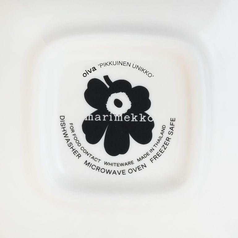 マリメッコ marimekko プレート スクエア 10cm 60周年記念 ピクイネン