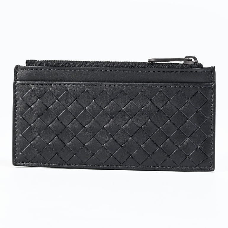 ボッテガヴェネタ　イントレチャート　フラグメントケース　小銭入れ付き　ミニ財布 ボッテガヴェネタ BOTTEGA VENETA ミニ財布 小銭入れ付き スマート