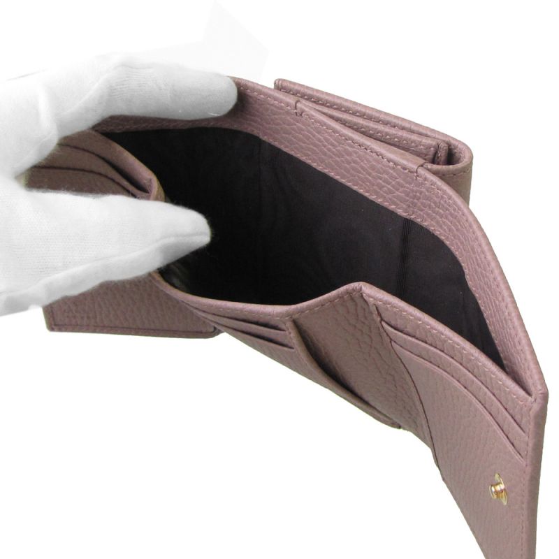 グッチ GUCCI 財布 三つ折財布 ミニ財布 レディース プチ マーモント ダブルG レザー ヌードベージュ 474746 CAO0G 5729 【スペシャルラッピング660円(別売り)】