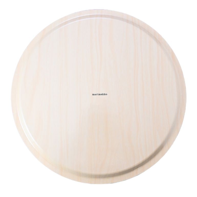 【新品未使用】マリメッコ トレイ お盆 46cm マリメッコ marimekko トレイ お盆 丸盆 46cm Unikko ウニッコ