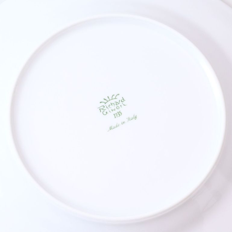 リチャードジノリ ジノリ1735 アンティコホワイト プレート 21cm 皿 洋食器 白い食器 003RG00 FPT110 0210B0【スペシャルラッピング660円(別売り)】